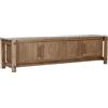 DRW Buffet - Mobile TV in legno di Olmo a 4 porte, 181 x 45 x 48 cm