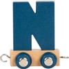 small foot Lettera Polare N, Trenino in Legno combinabile a Piacere, da Decorare e Regalare, 12584, Multicolore, N