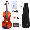 Yinfente 4/4 Acustico Elettrico Violino Acero Abete Legno Con violino Custodia Arco Violino Fatto a Mano Violino Elettrico Violino Big Jack con raccordi per violino in ebano