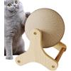 Generico Giocattolo per gatti in corda di sisal, palla tiragraffi per gatti | Roba per gatti antiscivolo per gatti da interni,Ruota per esercizi per gatti, Forniture per mobili per animali domestici, Roba per