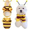 HTTDSLF Costume da Ape per Cani, Felpe con Cappuccio per Cani, Felpe con Cappuccio Ape, Felpa con Cappuccio, per Halloween, Natale, Cosplay, per Taglia Piccola e Media