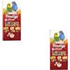 Versele-Laga Prestige Sticks Parrocchetti Triple Variety | Confezione Doppia | 2 x 90 g | Snack da rosicchiare per piccoli parrocchetti | Frutta & Fiori, Verdure & Tarassaco, Uovo & Timo