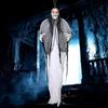 PARTY GO Decorazioni Halloween Fantasma Vestito di Bianco Appeso,Adatte per Feste di Halloween, Case Stregate, Prati E Giardini All'Aperto