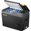 BougeRV CRPRO Frigo Portatile, 29 litri (-22 ℃ ~ 10 ℃), 12/24 V CC & 110-240 V CA, Frigorifero per Auto, Frigo a Compressore 12V, Frigorifero Portatile per Campeggio, Viaggi, Camion, Nero