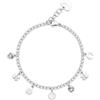 Sagapo Bracciale Acciaio316l con Charms SSG13