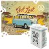 Nostalgic-Art Puzzle retrò 1000 pezzi, 68 x 48 cm, VW Bulli - Good Things - Volkswagen Bus idea regalo originale (OLP) per adulti, in scatola di metallo vintage come confezione regalo