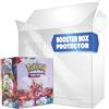 Fanatiko Confezione da 10 Protectors Gold per Pokémon Booster Box - Custodia Scatola Carte Pokemon 0,5mm Spessore - Protezione UV per le tue Box di Carte Pokemon