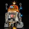 Briksmax Kit di luci 2.0 per Chopper (C1-10P)™ Astromech Droid #75416