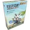 PIF GAMES PRESENT IS FUTURE GAMES Gioco di Carte Strategia Regroup Chicken Army Da 2 a 4 Giocatori - gioco da tavolo per adulti e bambini dove devi costruire un esercito di polli e combattere battaglie epiche Partite Rapide E