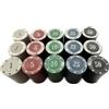 POKER CHIP SHOP 300 fiches da casinò numerate per roulette da poker, 60 x 5 colori