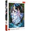 Trefl - Puzzle Universo magico - 1000 Elementi, immagine di una donna con un unicorno, fantasia, un altro mondo, puzzle fai da te, intrattenimento creativo, regalo, divertimento, puzzle classici