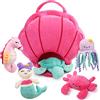 BenBen 5 Peluche di Animali Marini da 15 cm con Borsa, Regalo Morbido e Carino per Bambini e Bambine