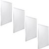 JANDEI - Confezione da 4 Pannelli LED Retroilluminati, Dimensioni 60x60cm, Potenza 48W, Bianco Freddo 6000K, 4500 lumen, Per montaggio ad incasso in controsoffitti tipo Armstrong, Driver inclusi