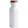 Ulawellor Dispenser di Olio in Ceramica, Dispenser per Olio D'oliva 300 Ml Bottiglia di Aceto Oliera Ceramica, Contenitore per Condimenti, per Pasta,Barbecue,Sushi