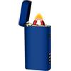 RSBYE Accendino Elettrico Plasma Fiamma Antivento RSBYE Personalizzato Candele Accendino USB Type C Ricaricabile con Indicatore della Batteria (Blu)
