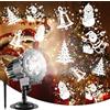 Apexxus Proiettore Luci Natale, LED Dinamico Fiocchi di neve Lampada del proiettore, Lampada per Proiettore IP65 Impermeabile per la decorazione della festa, Natale,Giardino