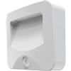 CALEX Applique Spot On, per esterni & interni, senza fili, batteria con timer & sensore di movimento, luce calda, impermeabile, Bianco
