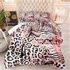 Gxllhh Piumino Matrimoniale Stampa Leopardo Rosa Trapunta Invernale Matrimoniale Premium - Piumone Matrimoniale 4 Stagioni In Microfibra- Trapunta Matrimoniale, Transpirante Anallergico,Caldo,Morbido