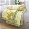 DOTBUY-SHOP Trapuntino Copriletto Estivo Primaverile, Stampa Floreale/Animale Trapunta Leggera, Cotone di Soia Copriletto Trapuntato per Letto Singolo Letto Matrimoniale (Fiore Giallo,110×150cm)