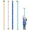 Srvauyea 4 Pezzi Lista di Misurazione per Bambini, 180 cm Bambini Altezza Misura Grafico, Bambini Altezza Crescita Grafico Misurazione, Metro Graduato per Bambini, Tabella di Altezza per Bambini