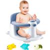 JOY ANAN Seggiolino per vasca da bagno per neonati/bambini, per bambini da 6 a 12 a 24 mesi, essenziale per il bagnetto, ottimo regalo per neonati e neomamme