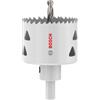 Bosch 1x Sega a tazza Multi Material con mandrino (per Acciaio, Cartongesso, Ø 57 mm, Professional Accessorio Trapanoi)