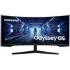 Samsung Monitor Led 34" Samsung G Series C34G55TWWU Ultra Wide Quad Hd 3440x1440p 1ms classe G Nero [LC34G55TWWRXEN]