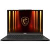 Msi Notebook 16" Msi Stealth A16 AI+ A3XWIG-056IT AMD Ryzen AI 9 HX 370/32GB/2TB SSD/Win11H/Nero [9S7-15FL35-056]
