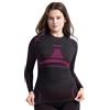 NOOYME Maglia termica da donna, a maniche lunghe, termica, biancheria intima da sci, da donna, per l'inverno, Colore: rosa., S