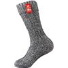 The Nordic Sock Company Calze Danish Hygge, Nero nordico, 38-42