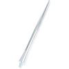 Bottari Italy BOTTARI 15072 Antenna Radio Auto Universale in Alluminio 16 cm - Colore Argento Cromato, Accessorio per Personalizzare l'Auto con Stile