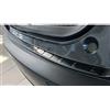 Avisa Protezione paraurti Posteriore in Acciaio Inox Nero Compatibile con Mazda CX-30 2019 'Ribs'