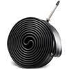 FISCHER Camera d'aria per bicicletta, 2,35-3,00, SV, antiforatura, nera, 27,5, 60/75-584