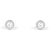 Monde Petit Orecchini bambina rotondi - argento Sterling 925 - Scatola Regalo