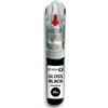 SD Colors Penna per ritocchi Universale, Colore Nero Lucido, 20 ml, per Riparazione di scheggiature, Graffi, Auto, Moto, Biciclette, Cerchi in Lega