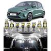 BMT xms 6pz Kit di Luci LED per Interni per HYUNDAI i10 Grand i10 N Line 2007-2023, Lampadine LED per Interni Auto e Camion 6000K Bianco Luminoso