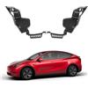 TTCR-II Compatibile con Scatola Impermeabile con Cappuccio Tesla Model Y | 2PCS Canale della Griglia di guida dell'acqua per gli Compatibile con Tesla Model Y 2021 2022 2023 accessori