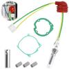 Flydida Candela di riscaldamento da pavimento, 7 candele diesel, 12 V, 3 kW, 5 kW, 8 kW, in ceramica, per riscaldamento a pavimento, accessorio per auto, camion, barca