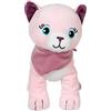 GIPSY TOYS - simpatico gattino con sana sciarpa rosa Parma - peluche per bambini - 071623