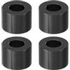 PATIKIL Spacer Alluminio M8 4pz Spaziatori Metallici Alluminio 8,2 Mm ID x 16 Mm OD x 12 Mm L Vite Distanziale Alluminio Distanziatore Rotondo per Bulloni a Vite 1/3 o M8 Nero