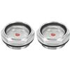 PATIKIL Aria Compressore Olio Mirino Vetro, 2pz G 1-1/4 Maschio Filetto Alluminio Lega Olio Liquido Livello Indicatore Aria Compressore Parti con O-ring