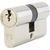 FELGNER ISEO F3 (Gera 5900) Doppio cilindro 3-AX nder Cilindro Serratura A Cilindro con 3 chiavi o 5 chiave - SENZA SCHEDA DI SICUREZZA - Standard, 21/21, 3 Schlüssel, 1