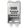 GAOUTO 220 V 10 A, interruttore programmabile, timer digitale LCD con copertura trasparente impermeabile, timer digitale, timer intelligente, timer a parete