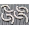B & Z Tappi in plastica per staffe per radiatore, inserti antivibrazione, per staffe di radiatore verticali o orizzontali di design (bianco, 8 pezzi)