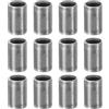 PATIKIL Spacer in Acciaio M8, 12 Pz Spaziatori Metallici Acciaio 8mm Id x 12mm Od x 20mm L Vite Distanziale in Acciaio Carbonio Distanziatore Rotondo per Bulloni da 5/16in o M8