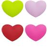 HJDJBD 4 smorzatori da tennis, in silicone, a forma di cuore, accessori da tennis, divertenti ammortizzatori di vibrazione, per bambini, per tennis, per ragazzi e ragazze