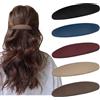 Fantasyon 5 fermagli automatici da donna per capelli sottili e spessi, clip francesi vintage, set base (A)