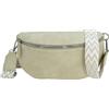 J JONES JENNIFER JONES JENNIFER JONES - Marsupio Donna Borsa a Tracolla monospalla Waist Bag | Sling Bag grande Cintura Regolabile - Beige