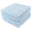 Everplush Diamond Jacquard - Set di 6 asciugamani in acquamarina