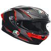 AGV K6 S E2206 MPLK SLASHCUT BLACK/GREY/RED XXL